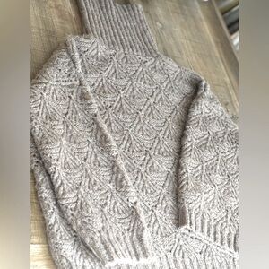 POL Anthropologie Oversized  Sweater. Chunky Textured Women’s Sz-M EUC